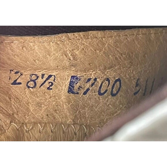 El Besserro Botin Charro Chelsea Boot Men's US 9.5 White Leathe Round Toe Boots - Picture 2 of 11